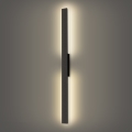 Brilagi - LUNA LED utomhusvägglampa 24W/230V 4000K IP65 100 cm svart