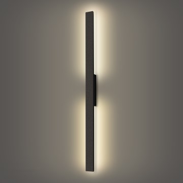 Brilagi - LUNA LED utomhusvägglampa 24W/230V 4000K IP65 100 cm svart
