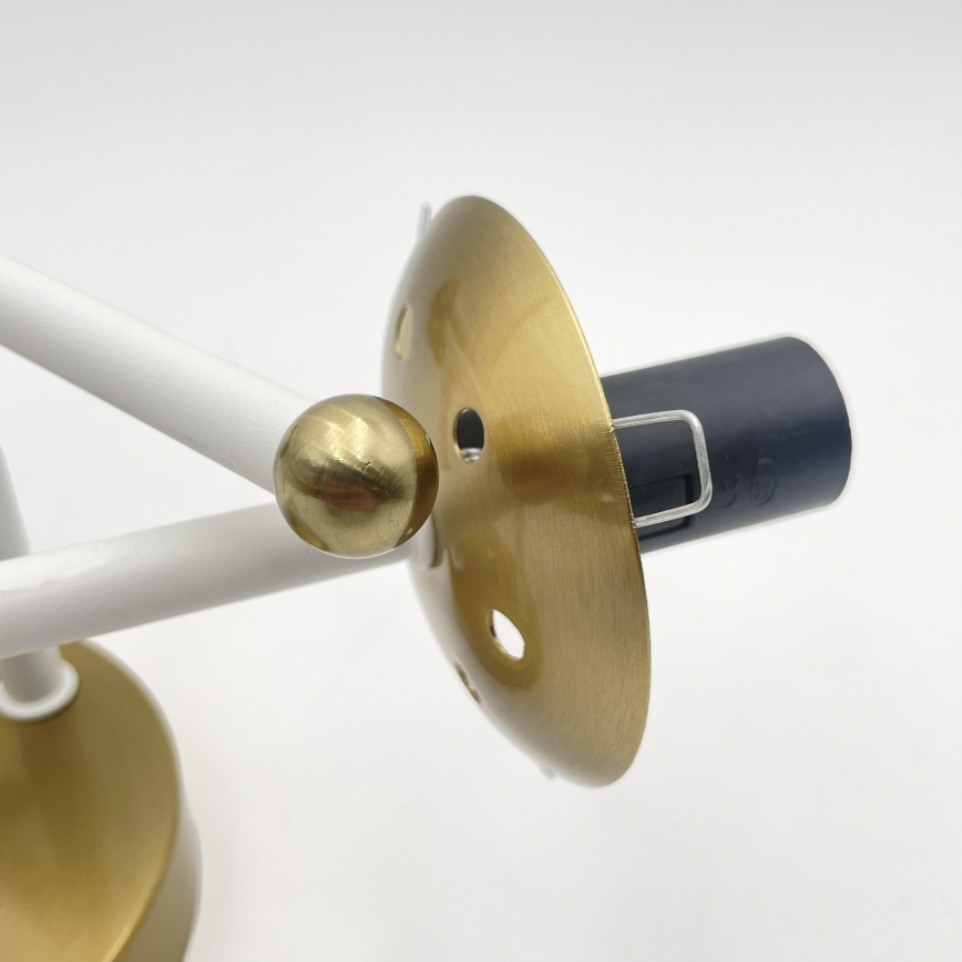 Brilagi - MALIVA ytmonterad taklampa 3xE14/15W/230V guld/vit