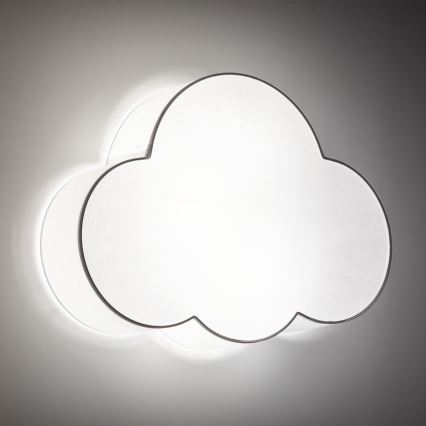 Brilagi - NIMBUS taklampa för barn 4xE27/15W/230V vit