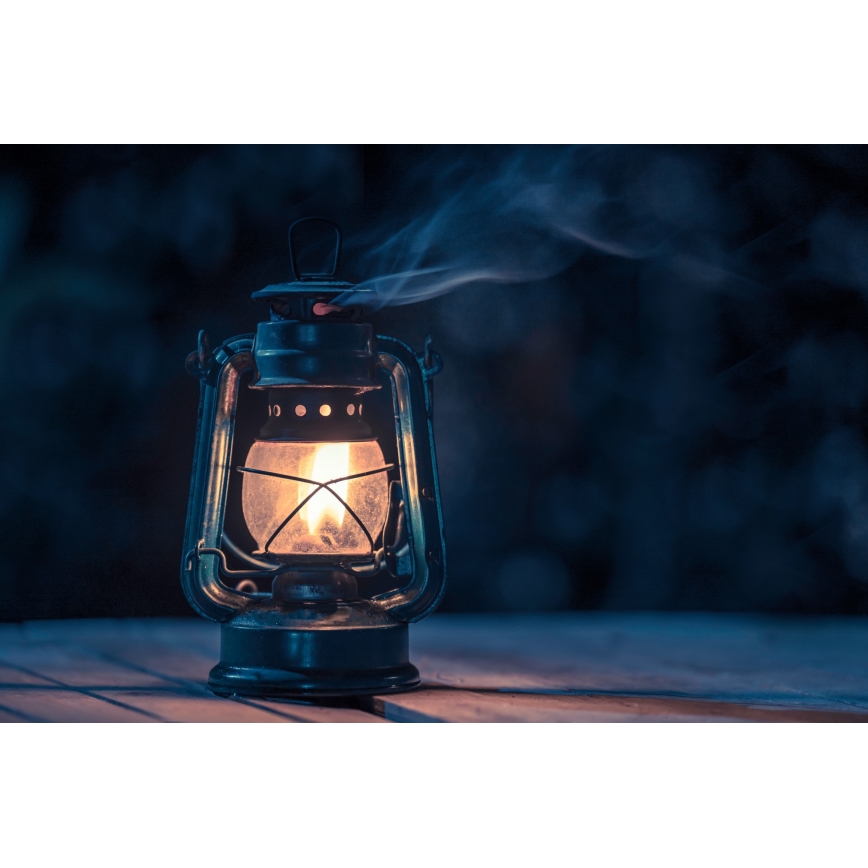 Brilagi - Oil lamp LANTERN 19 cm mörkblå