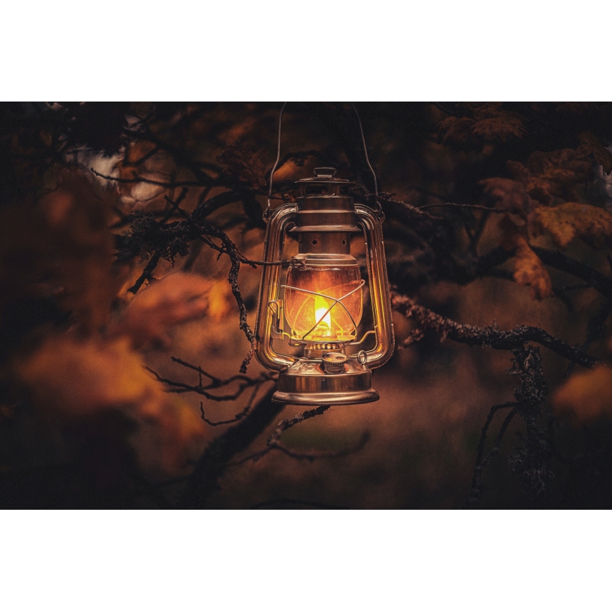 Brilagi - Oil lamp LANTERN 24,5 cm koppar