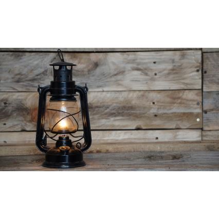 Brilagi - Oil lamp LANTERN 28 cm svart