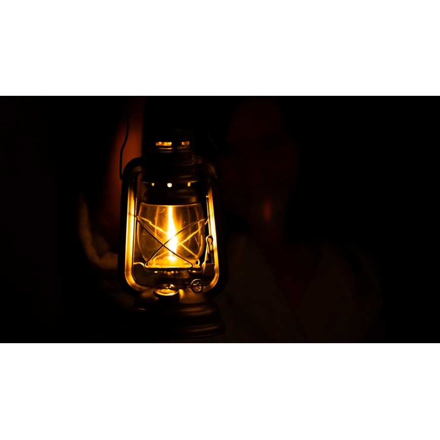 Brilagi - Oil lamp LANTERN 28 cm svart