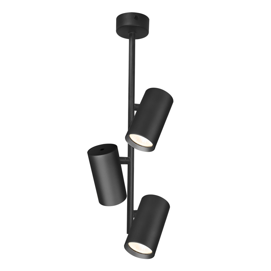 Brilagi - Pendelkrona SELE VERTICAL 3xGU10/30W/230V svart
