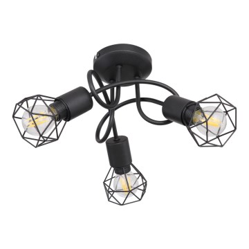 Brilagi - Plafondlampa CAGE 3xE14/40W/230V