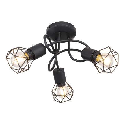 Brilagi - Plafondlampa CAGE 3xE14/40W/230V
