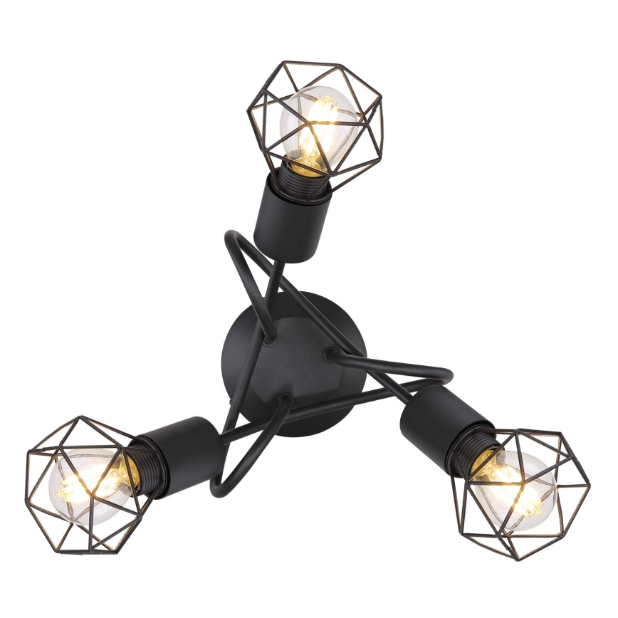 Brilagi - Plafondlampa CAGE 3xE14/40W/230V