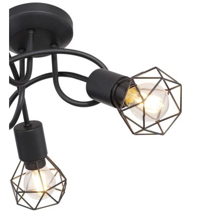 Brilagi - Plafondlampa CAGE 3xE14/40W/230V