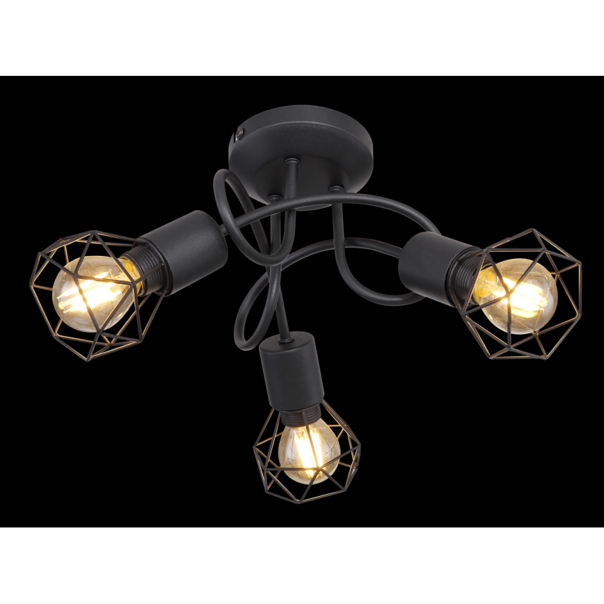 Brilagi - Plafondlampa CAGE 3xE14/40W/230V
