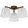 Brilagi - Plafondlampa LATTE 3xE27/60W/230V furu/vit