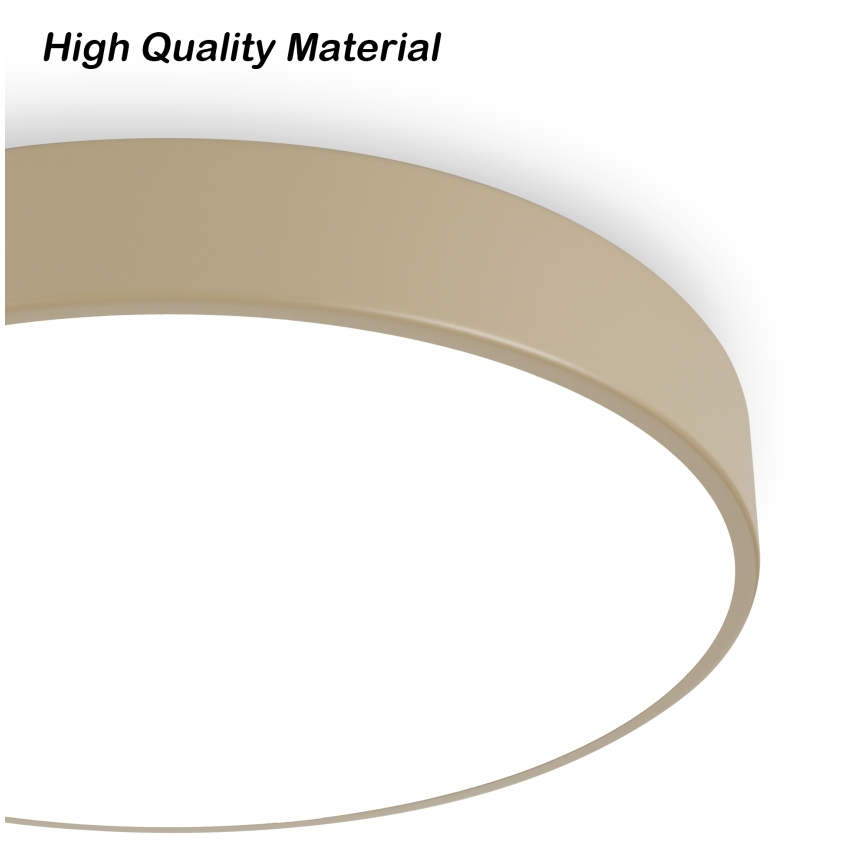Brilagi - LED taklampa POOL LED/60W/230V 3000/4500/6000K Ø 50 cm beige
