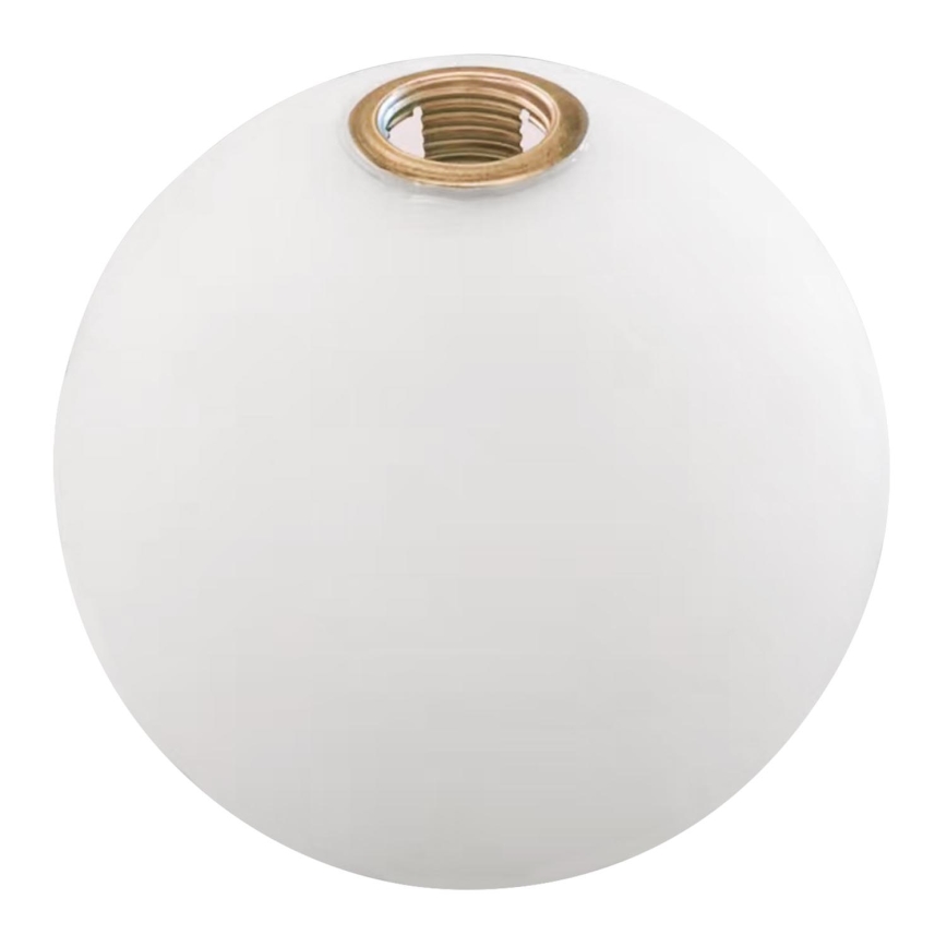 Brilagi - Reservglas till ljuskrona, vägglampa och lampa MISTEL, MILLA diameter 15 cm vit
