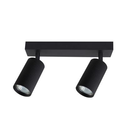 Brilagi - SELE MODERN riktbar spotlampa 2xGU10/30W/230V svart