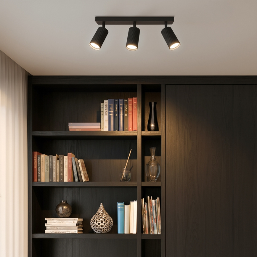 Brilagi - SELE MODERN spotarmatur 3xGU10/30W/230V svart