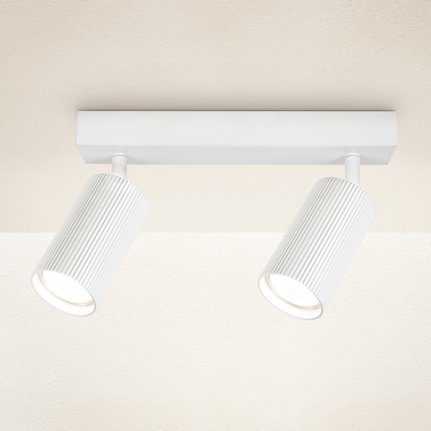 Brilagi - Spotarmatur SELE MODERN 2xGU10/30W/230V vit