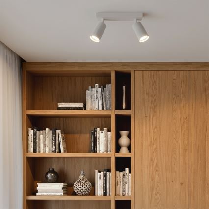 Brilagi - Spotarmatur SELE MODERN 2xGU10/30W/230V vit