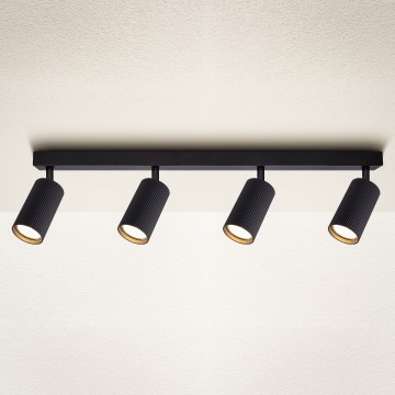 Brilagi - Spotarmatur SELE MODERN 4xGU10/30W/230V svart