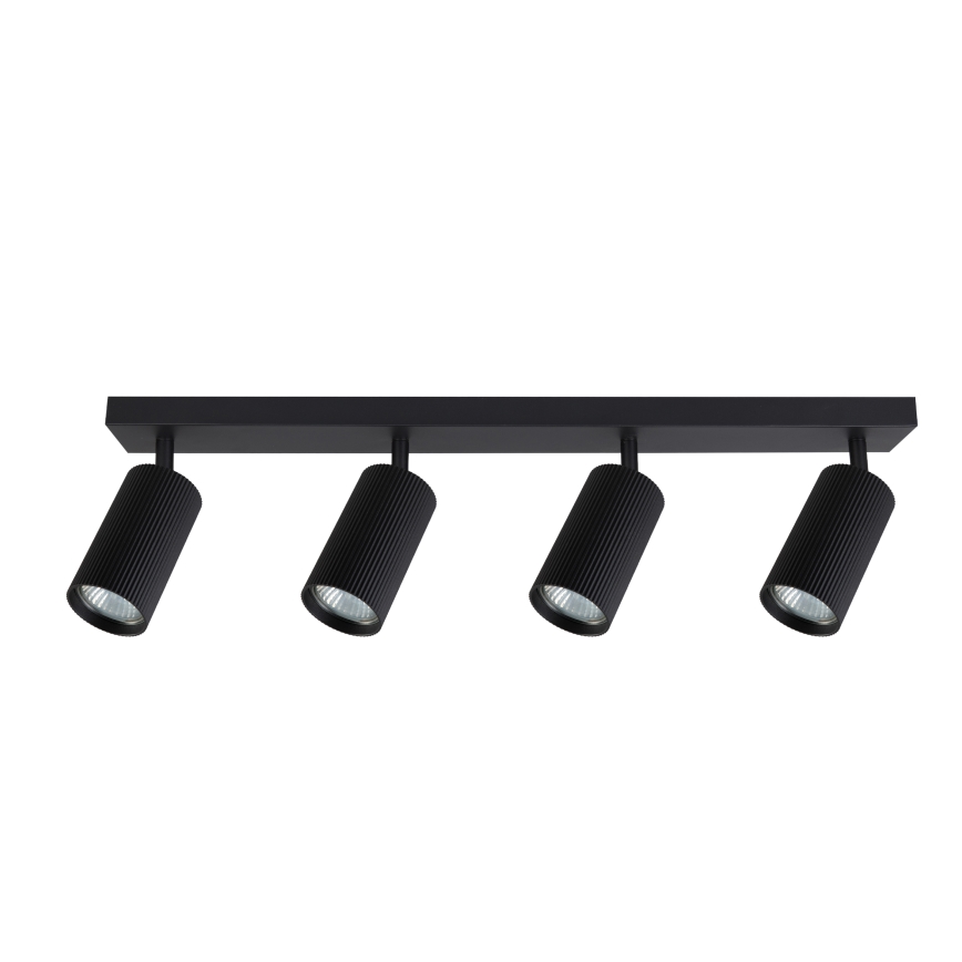 Brilagi - Spotarmatur SELE MODERN 4xGU10/30W/230V svart