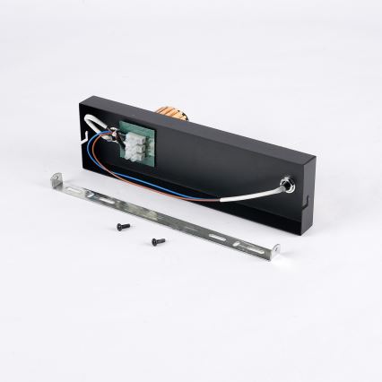 Brilagi - Spotlampa HYGGE 2xE14/15W/230V svart/rökfärgad