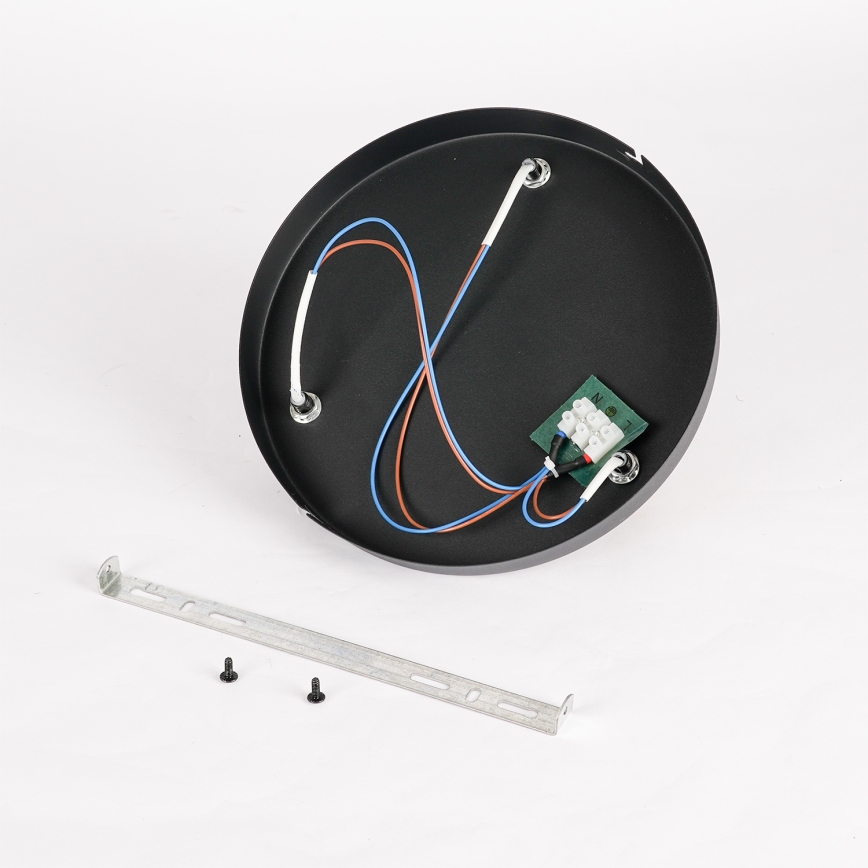 Brilagi - Spotlampa HYGGE 3xE14/15W/230V svart/rökfärgad