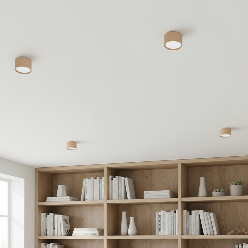 Brilagi - Spotlampa SMOOTH 1xGX53/15W/230V beige