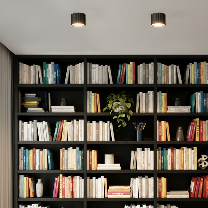 Brilagi - Spotlampa STRIPY 1xGX53/15W/230V svart