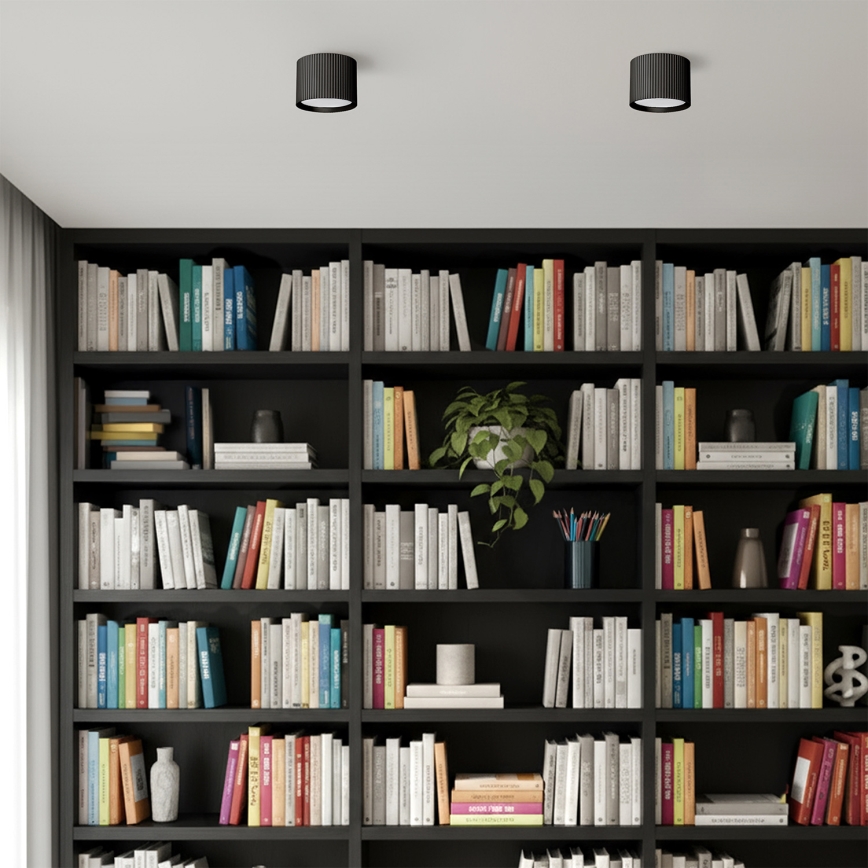 Brilagi - Spotlampa STRIPY 1xGX53/15W/230V svart