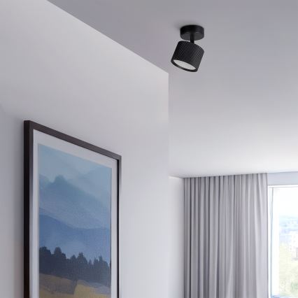 Brilagi - Spotlampa STRIPY 1xGX53/15W/230V svart