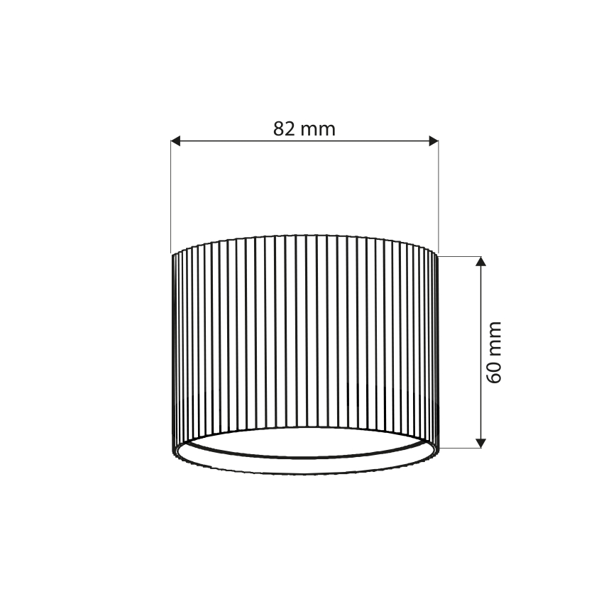 Brilagi - Spotlampa STRIPY 1xGX53/15W/230V vit