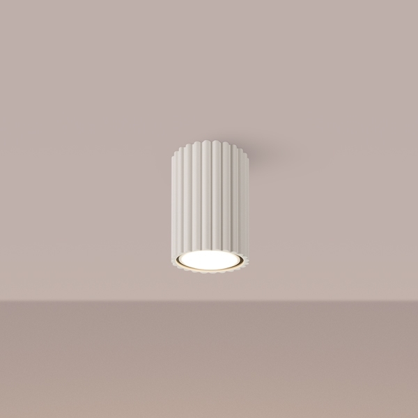 Brilagi - Spotlight CRESTO 1xGU10/10W/230V 10 cm grädde