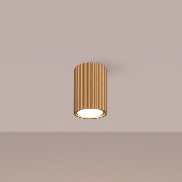 Brilagi - Spotlight CRESTO 1xGU10/10W/230V 10 cm guld