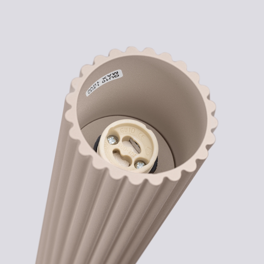 Brilagi - Spotlight CRESTO 1xGU10/10W/230V 40 cm taupe