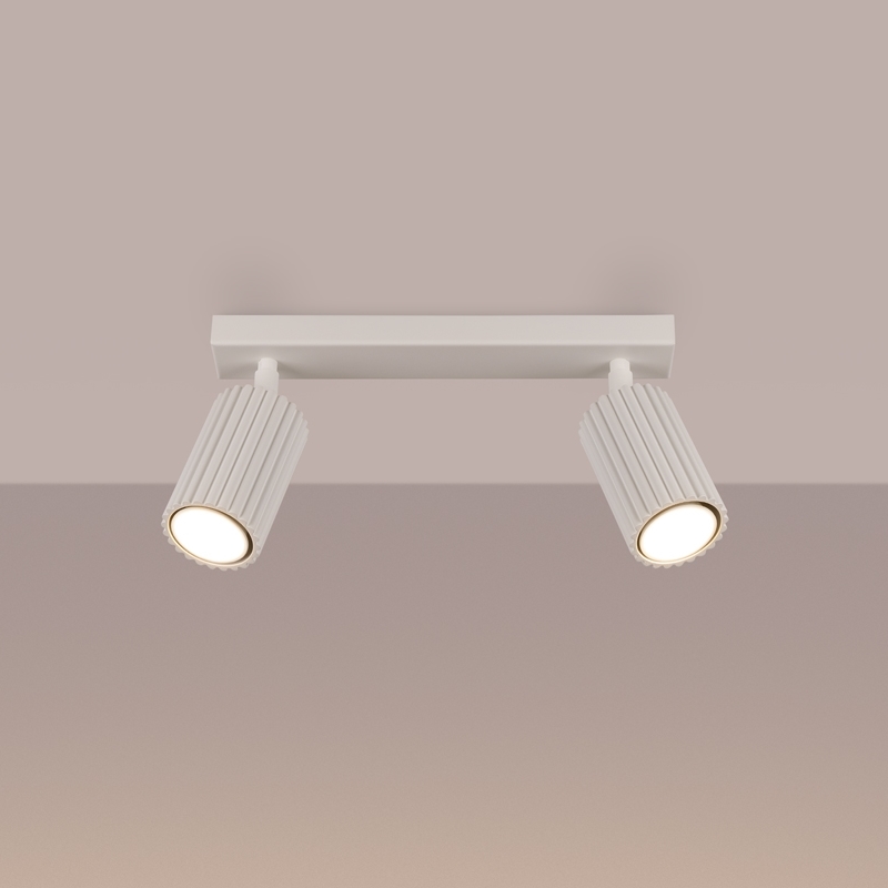 Brilagi - Spotlight CRESTO 2xGU10/10W/230V grädde