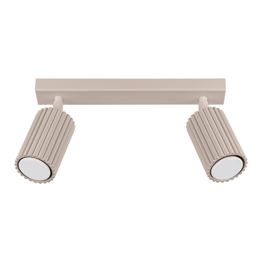 Brilagi - Spotlight CRESTO 2xGU10/10W/230V taupe
