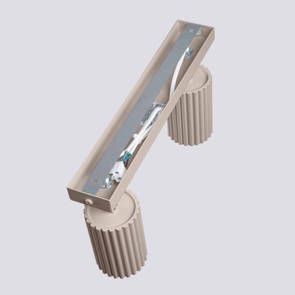 Brilagi - Spotlight CRESTO 2xGU10/10W/230V taupe