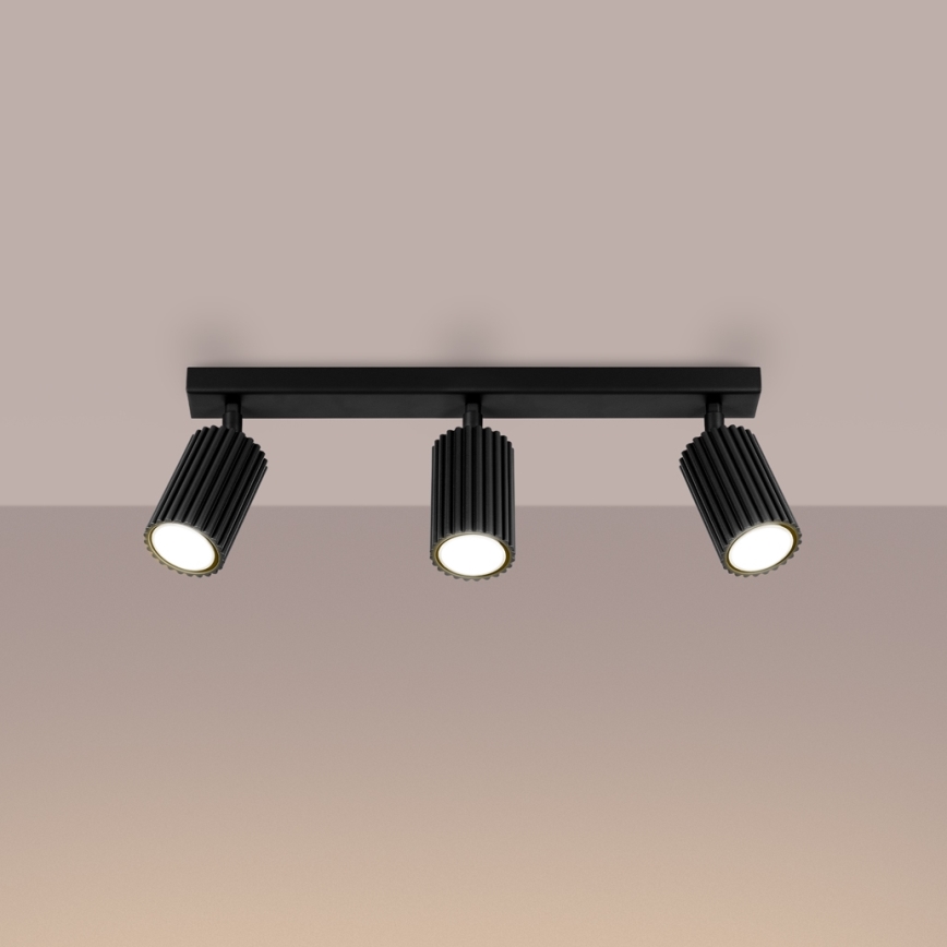 Brilagi - Spotlight CRESTO 3xGU10/10W/230V svart