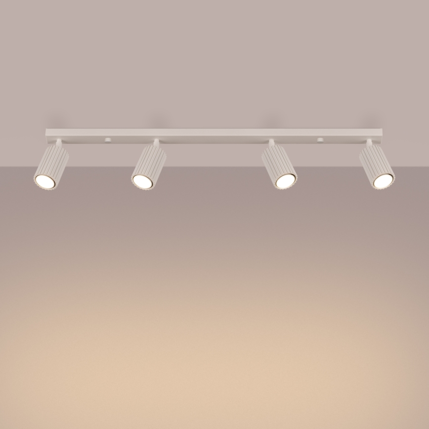 Brilagi - Spotlight CRESTO 4xGU10/10W/230V grädde
