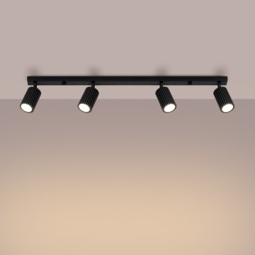 Brilagi - Spotlight CRESTO 4xGU10/10W/230V svart