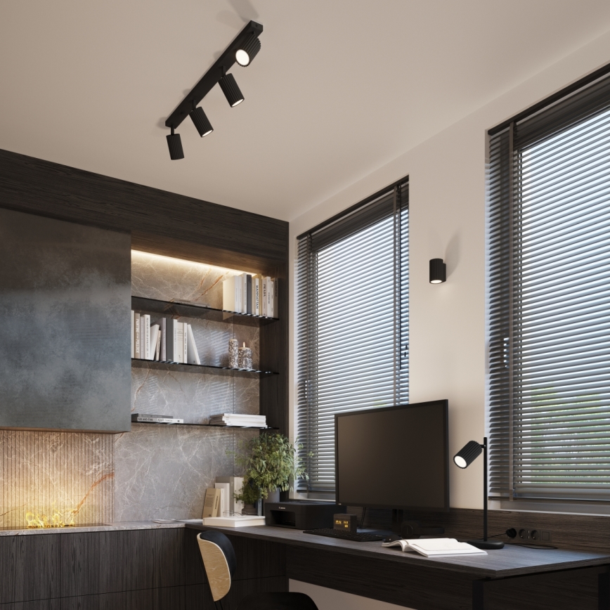 Brilagi - Spotlight CRESTO 4xGU10/10W/230V svart