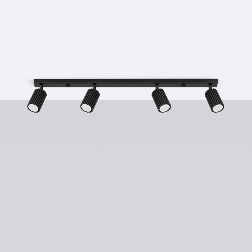 Brilagi - Spotlight CRESTO 4xGU10/10W/230V svart