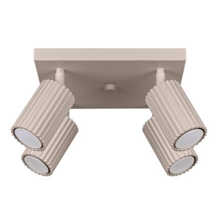 Brilagi - Spotlight CRESTO 4xGU10/10W/230V taupe
