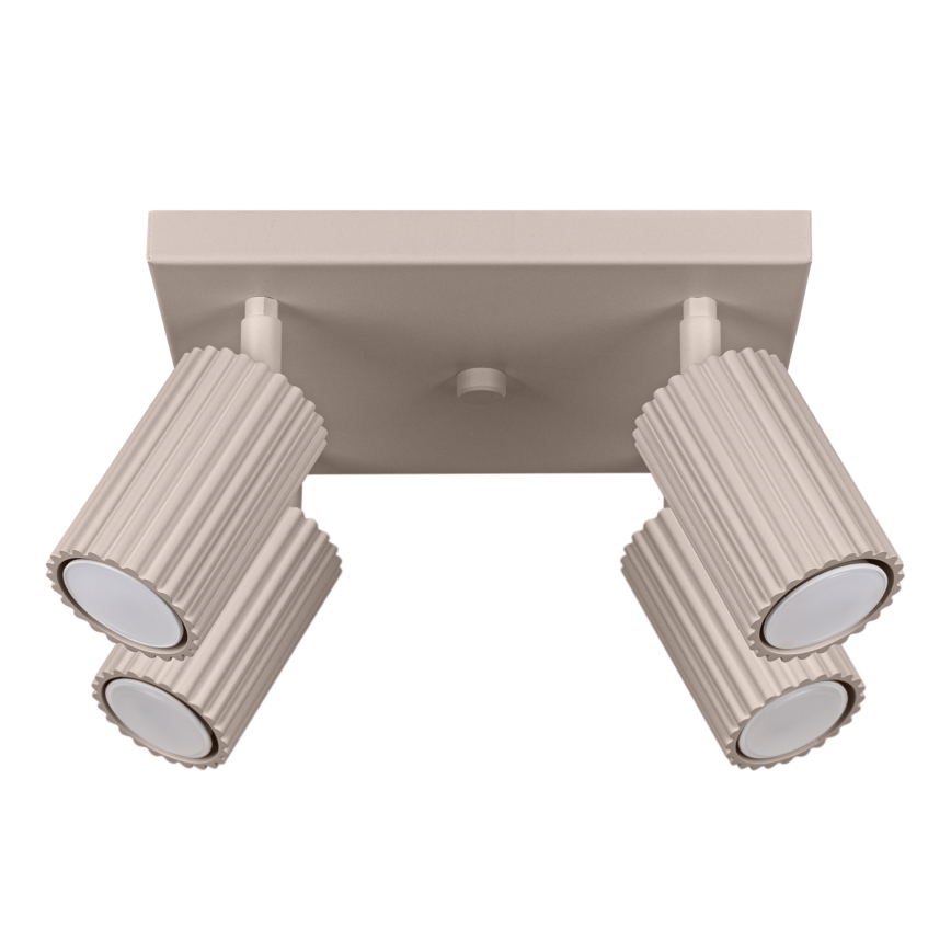 Brilagi - Spotlight CRESTO 4xGU10/10W/230V taupe
