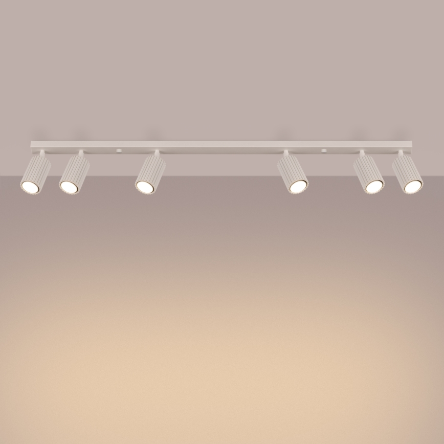 Brilagi - Spotlight CRESTO 6xGU10/10W/230V grädde