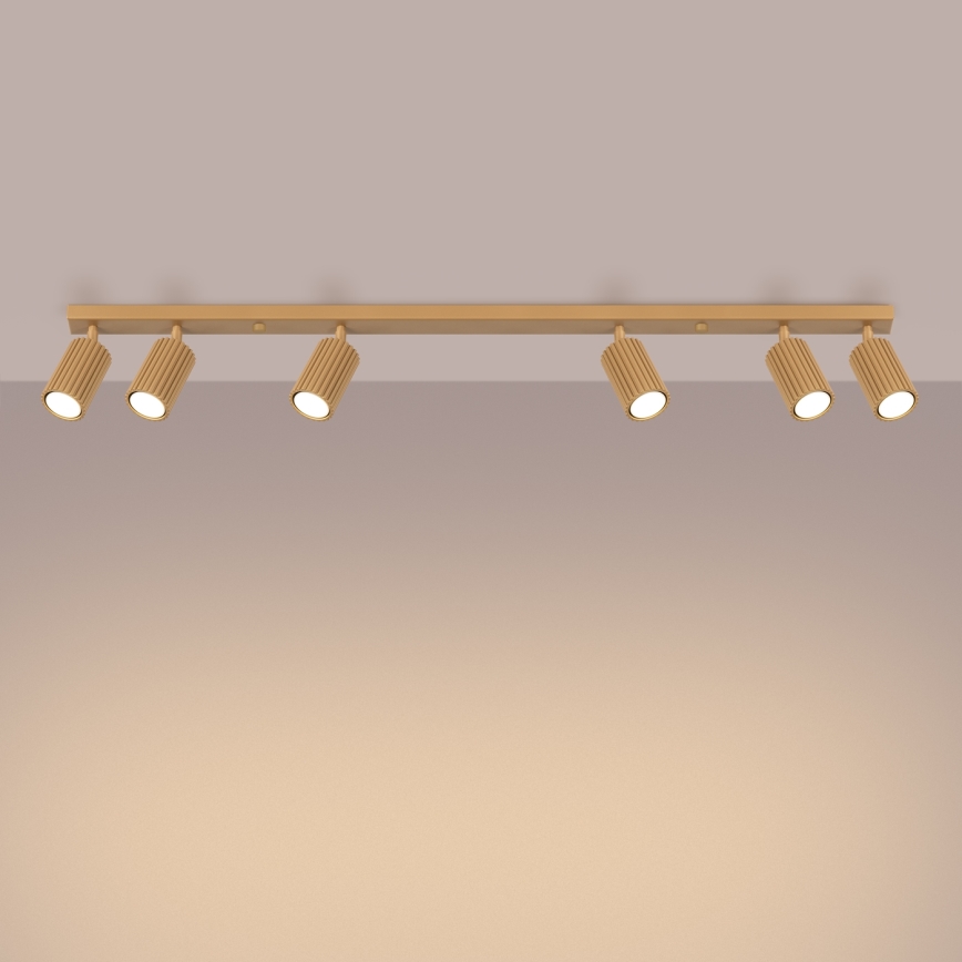 Brilagi - Spotlight CRESTO 6xGU10/10W/230V guld