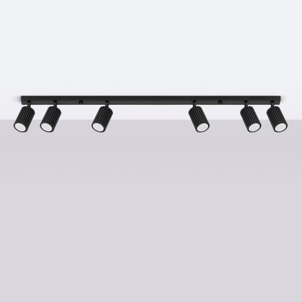 Brilagi - Spotlight CRESTO 6xGU10/10W/230V svart