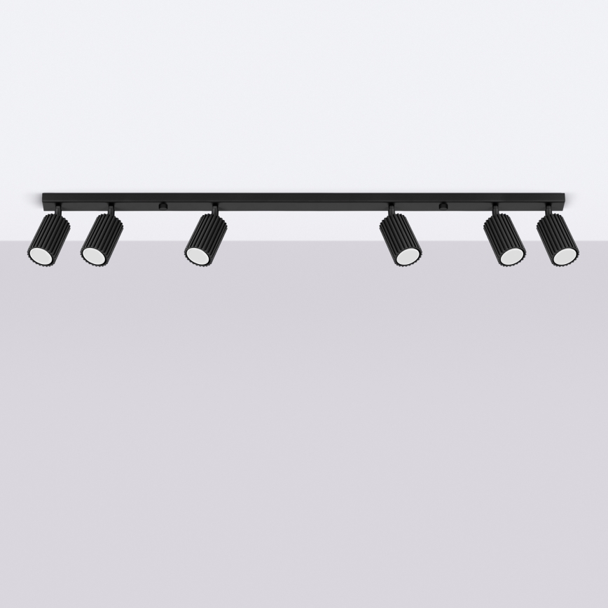 Brilagi - Spotlight CRESTO 6xGU10/10W/230V svart