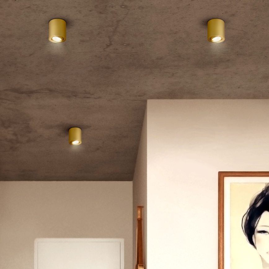 Brilagi - Spotlight MIA 1xGU10/30W/230V 84x80 mm guld