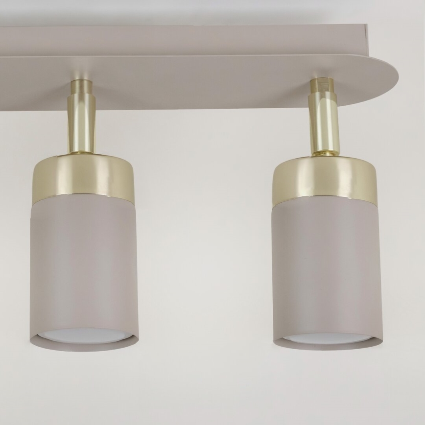 Brilagi - Spotlight POKER 3xGU10/25W/230V beige/guld