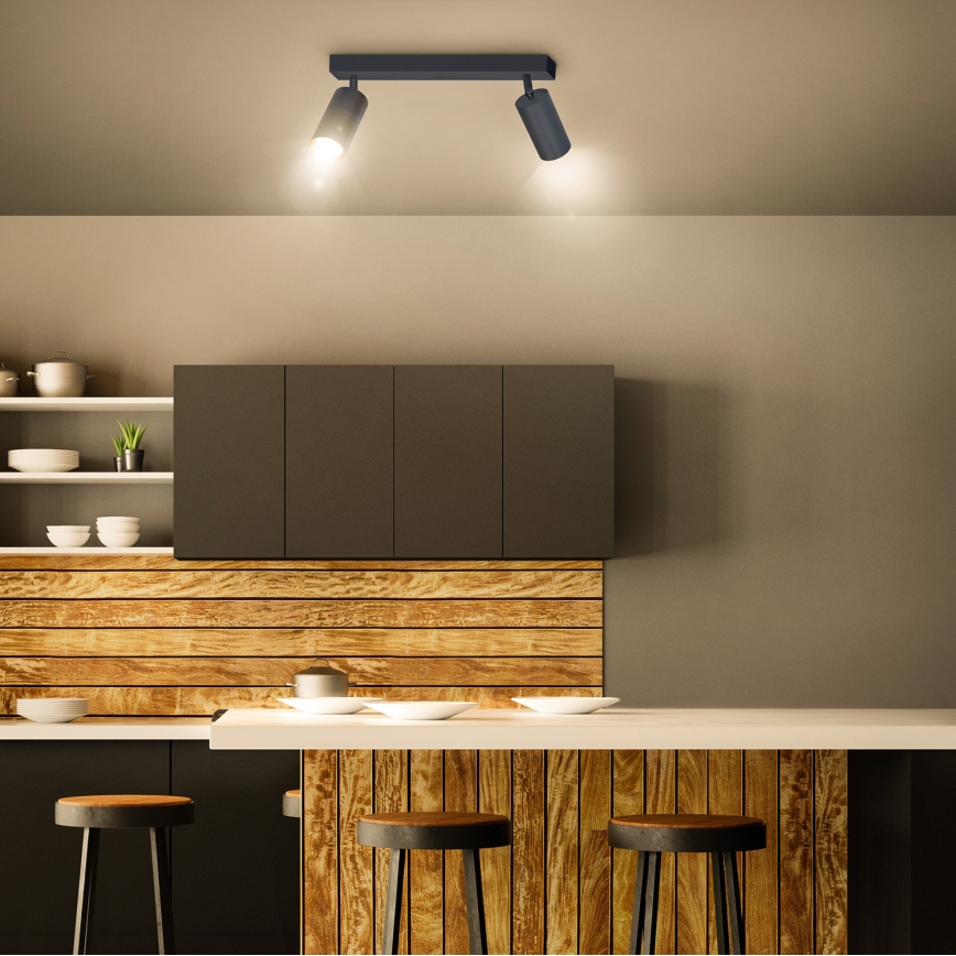Brilagi - Spotlight SELE 2xGU10/30W/230V antracit